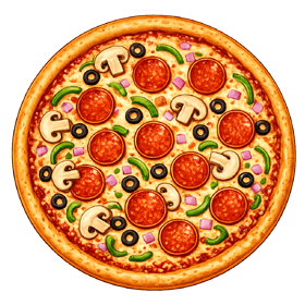 Pizza Cartoon